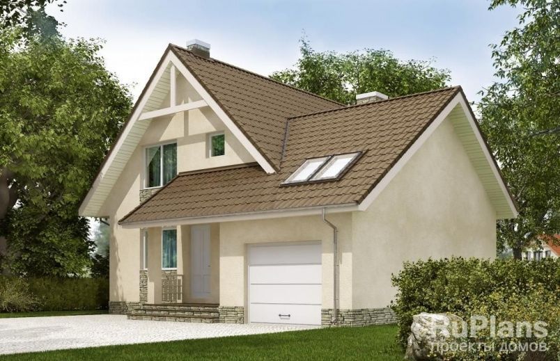 Проект блочного дома №526 на заказ