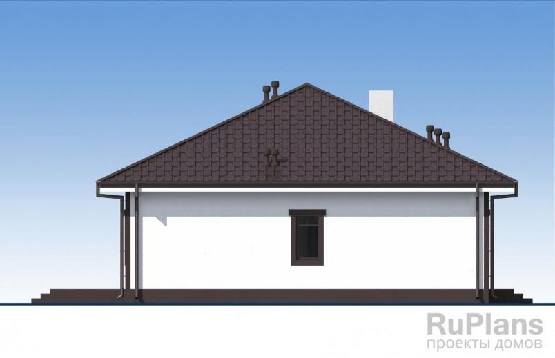 Проект блочного дома №743 на заказ