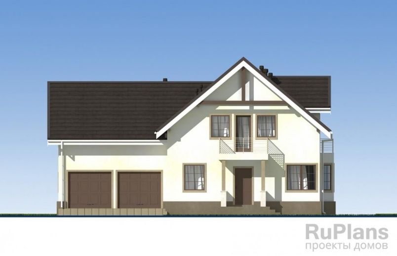 Проект каркасного дома №560 на заказ