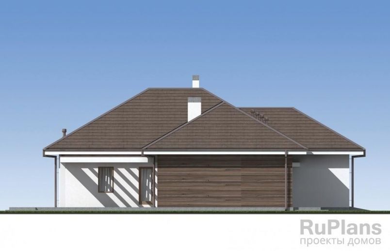 Проект блочного дома №424 на заказ