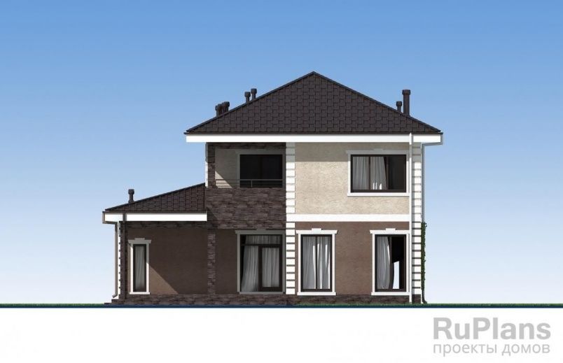 Проект блочного дома №699 на заказ