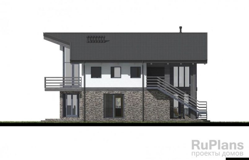 Проект блочного дома №89 на заказ