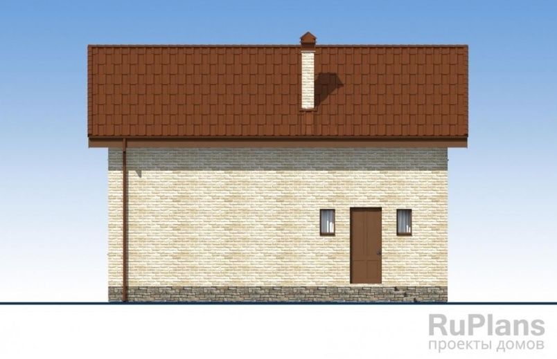 Проект блочного дома №639 на заказ