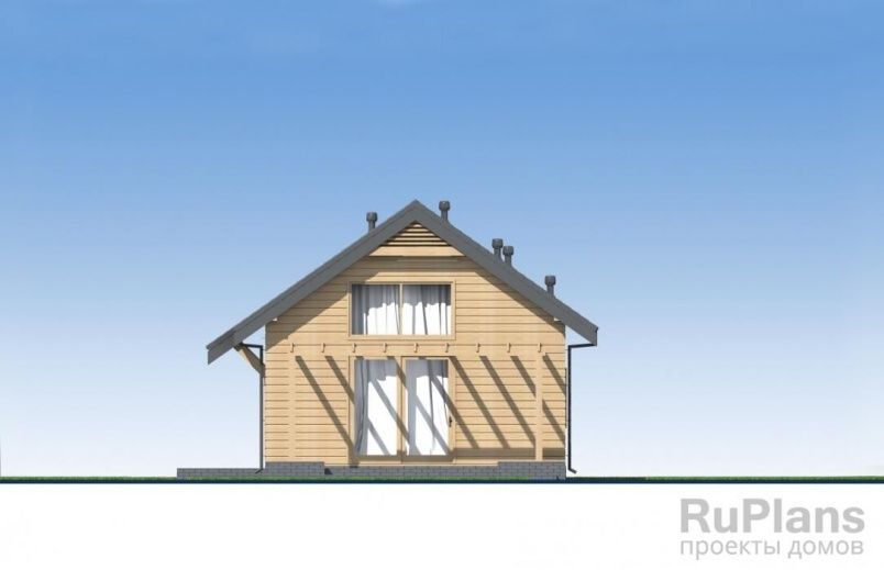 Проект каркасного дома №534 на заказ