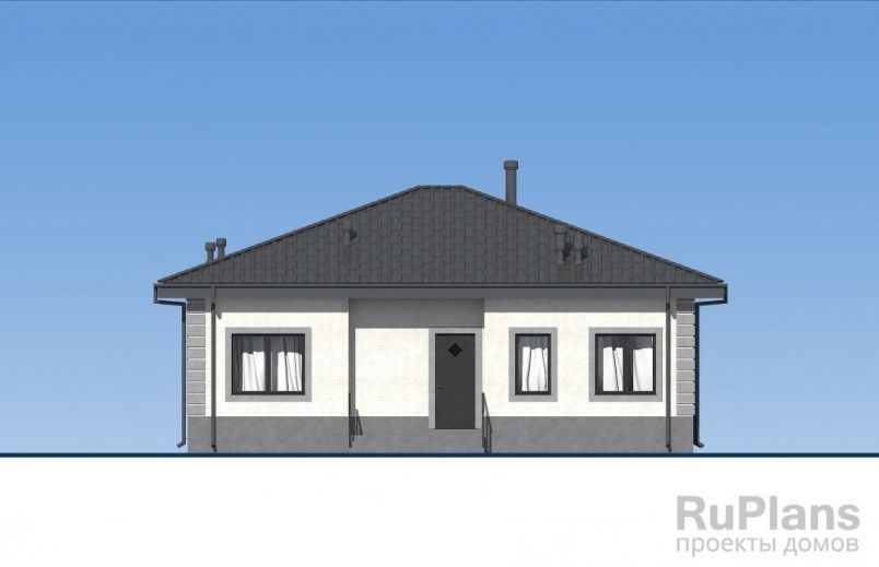 Проект блочного дома №584 на заказ