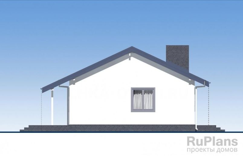 Проект блочного дома №586 на заказ