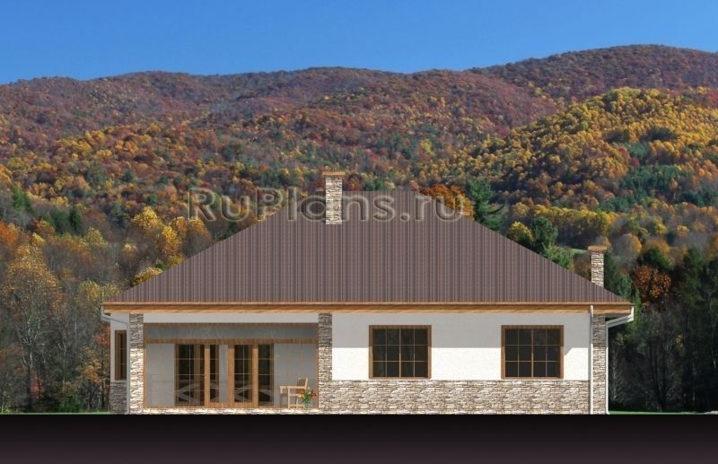 Проект блочного дома №21 на заказ