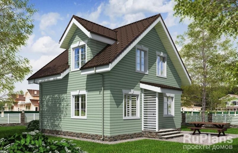 Проект блочного дома №159 на заказ