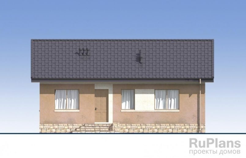 Проект блочного дома №568 на заказ