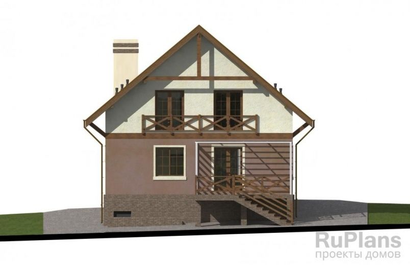 Проект блочного дома №91 на заказ