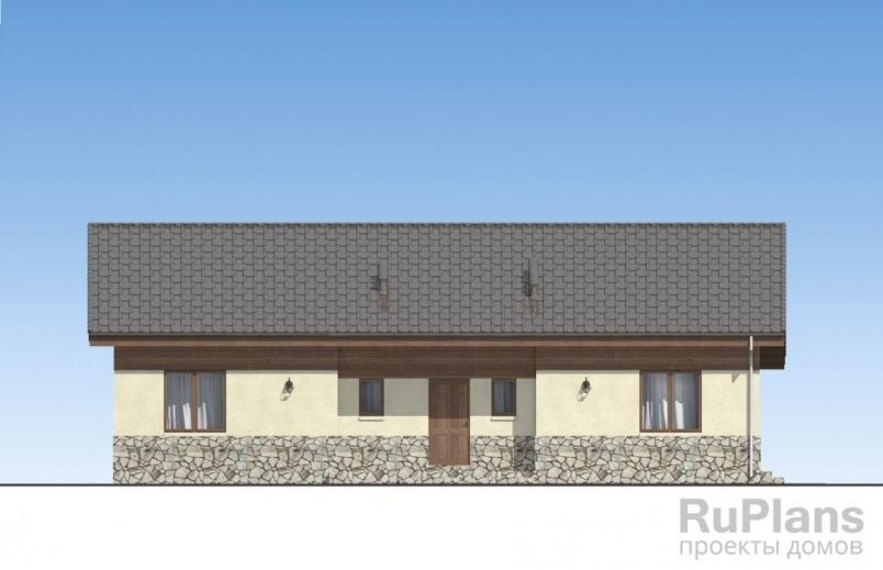 Проект каркасного дома №188 на заказ