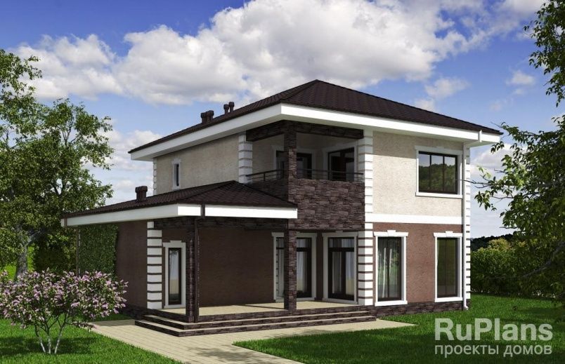 Проект блочного дома №699 на заказ