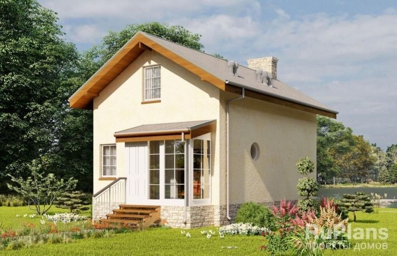 Проект каркасного дома №503 на заказ