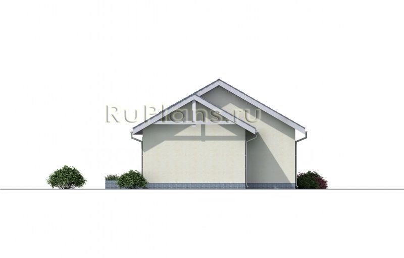 Проект каркасного дома №624 на заказ