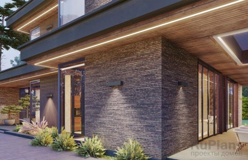 Проект блочного дома №129 на заказ