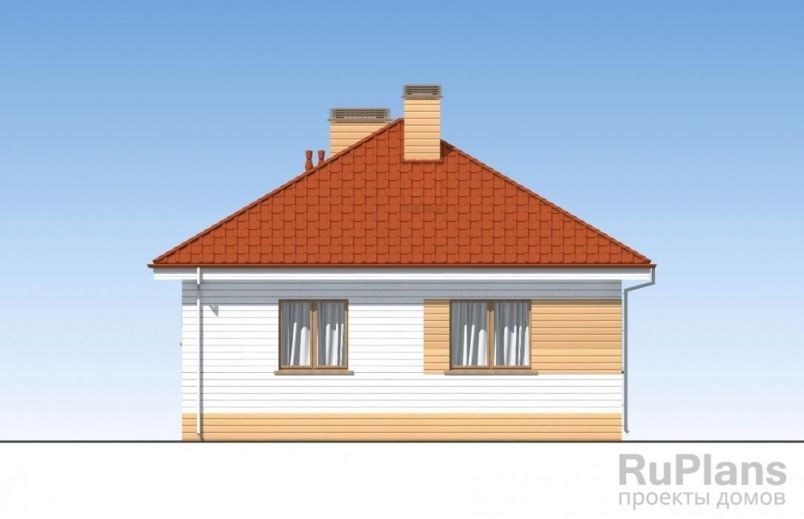 Проект блочного дома №274 на заказ
