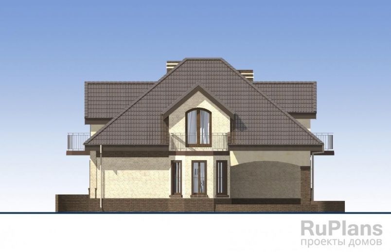 Проект блочного дома №494 на заказ