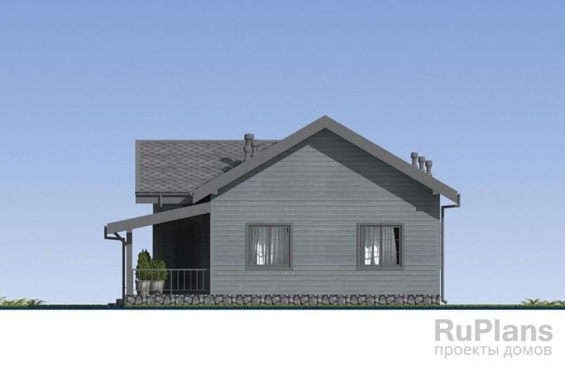 Проект каркасного дома №575 на заказ