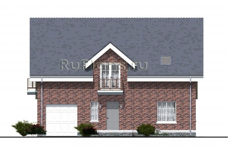 Проект блочного дома №897 на заказ