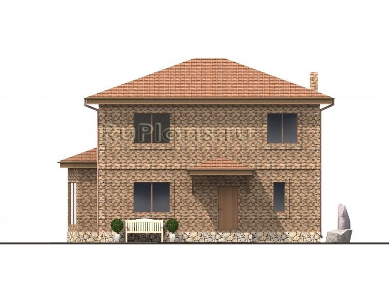 Проект блочного дома №775 на заказ