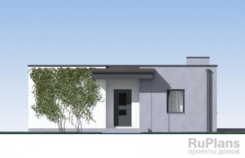 Проект блочного дома №641 на заказ