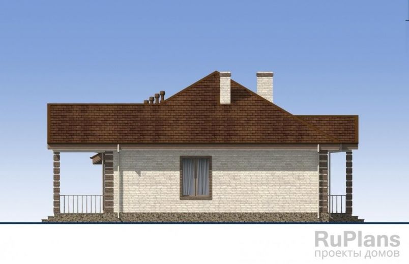 Проект блочного дома №137 на заказ