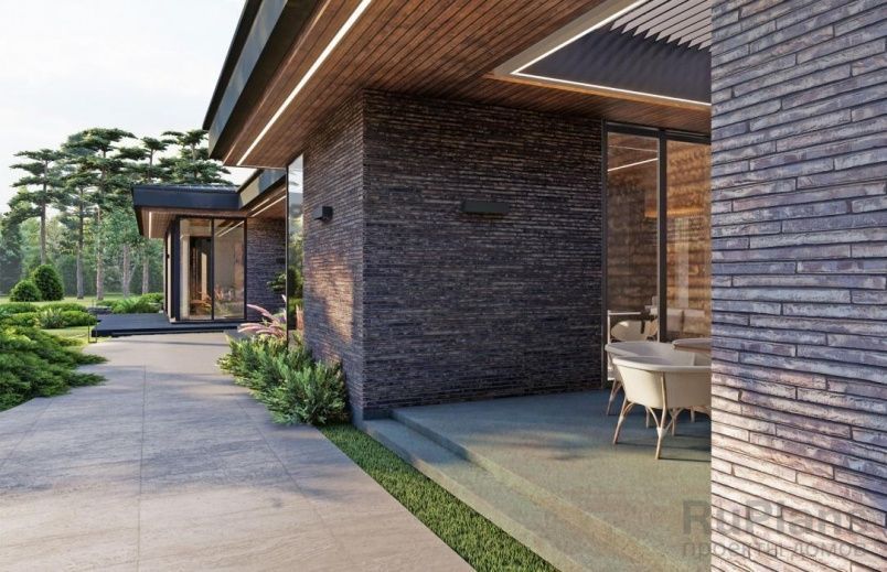 Проект блочного дома №129 на заказ