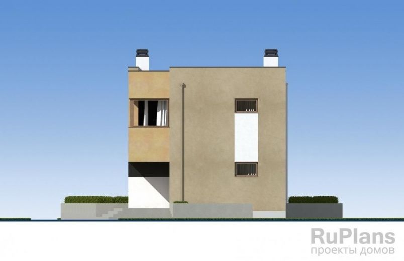 Проект блочного дома №551 на заказ