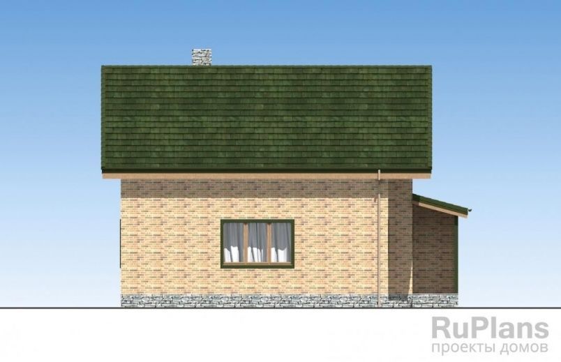 Проект блочного дома №357 на заказ