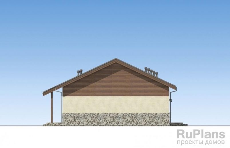 Проект каркасного дома №188 на заказ