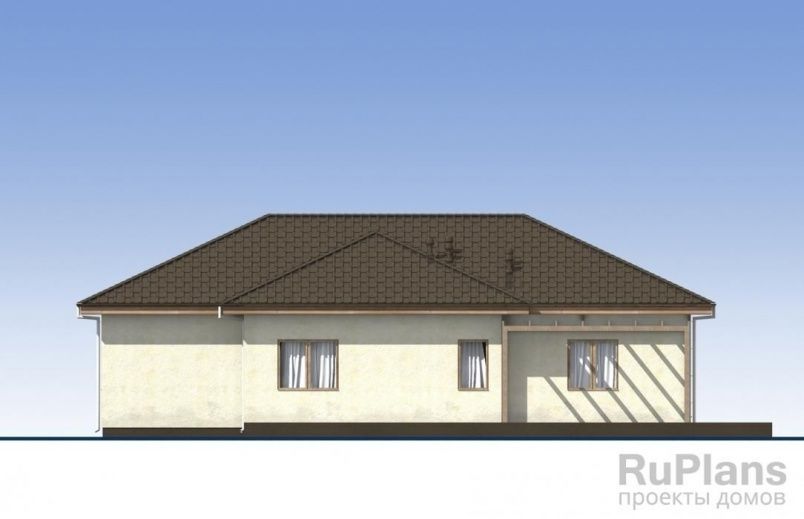 Проект каркасного дома №346 на заказ