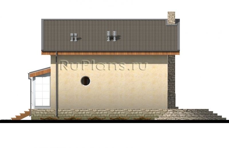 Проект каркасного дома №503 на заказ