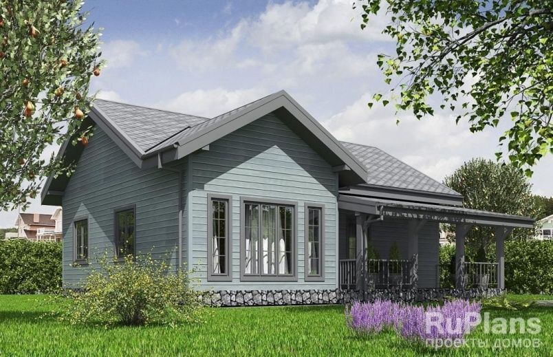 Проект каркасного дома №575 на заказ