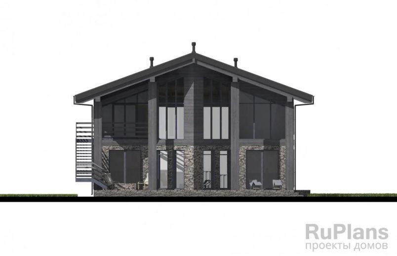 Проект блочного дома №89 на заказ