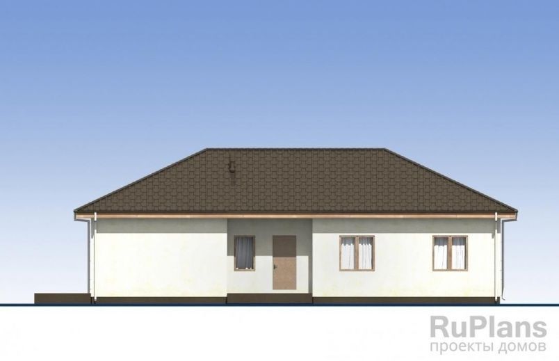 Проект каркасного дома №346 на заказ