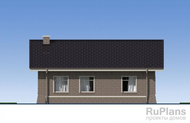 Проект блочного дома №550 на заказ