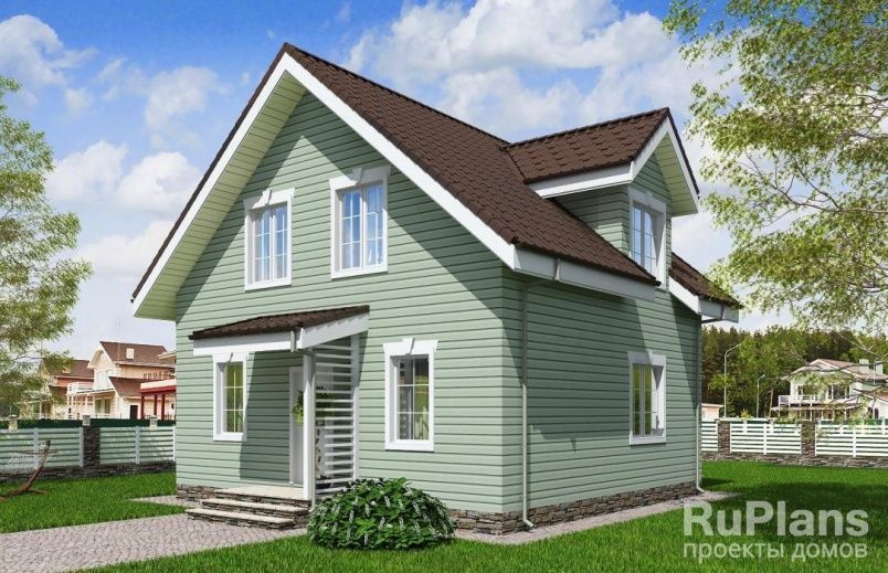 Проект блочного дома №159 на заказ