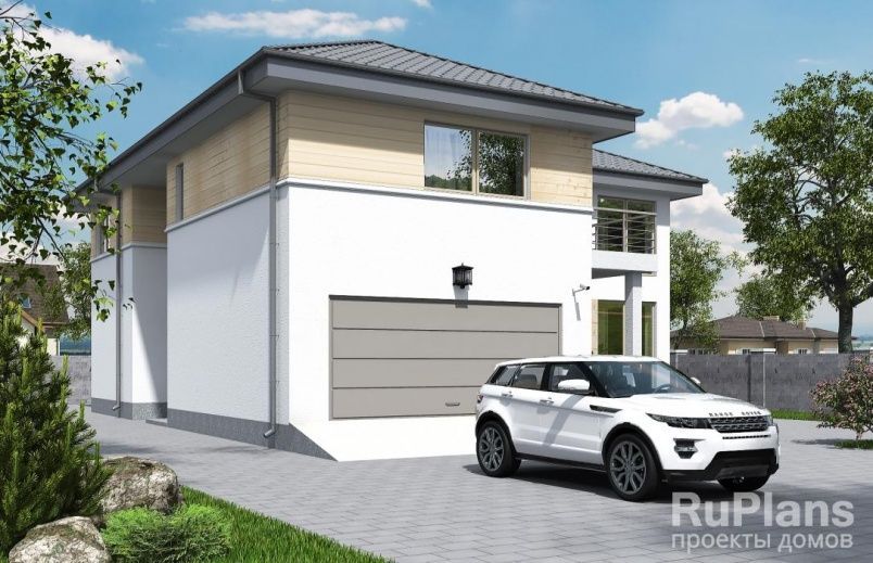 Проект кирпичного дома №397 на заказ