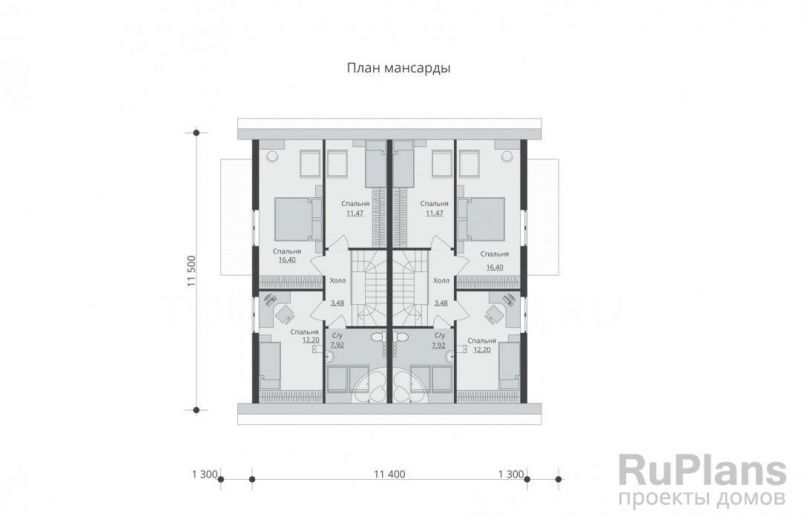 Проект каркасного дома №143 на заказ
