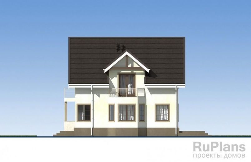 Проект каркасного дома №560 на заказ