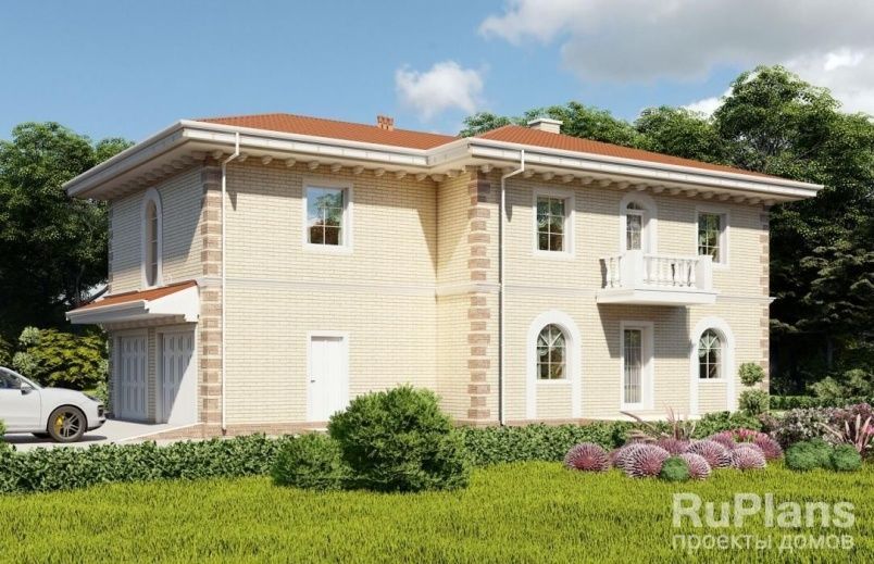 Проект кирпичного дома №506 на заказ