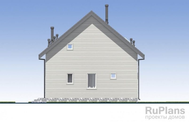 Проект каркасного дома №436 на заказ