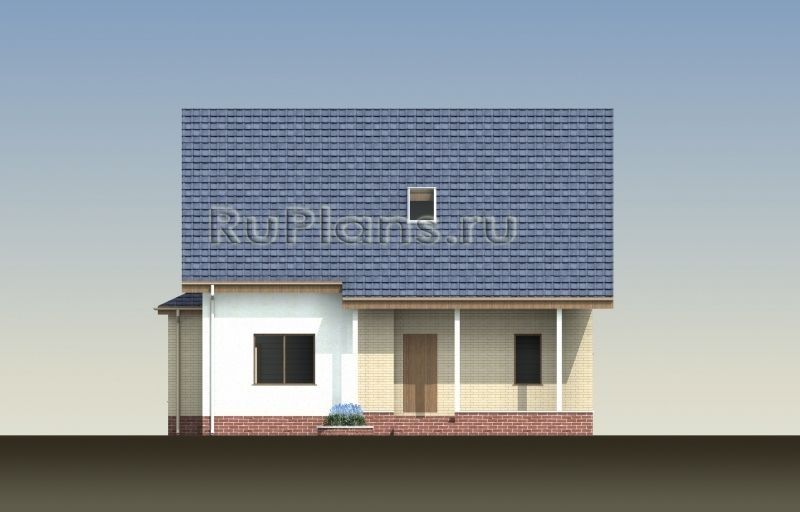 Проект каркасного дома №159 на заказ