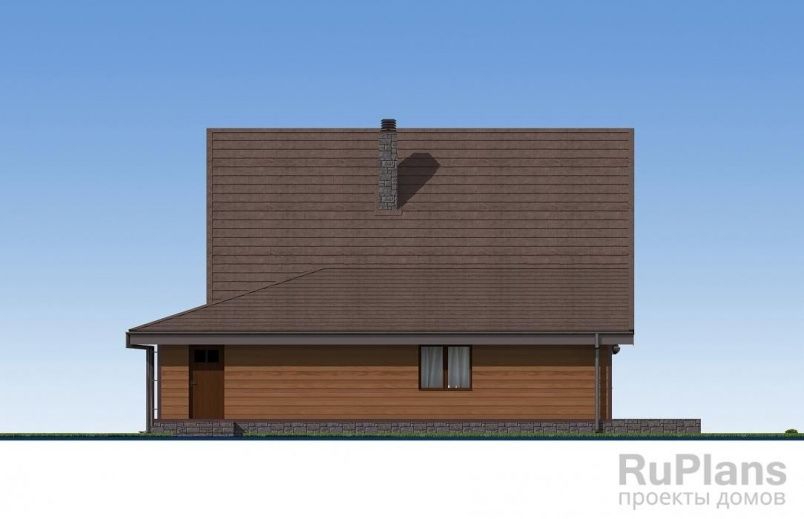 Проект блочного дома №364 на заказ