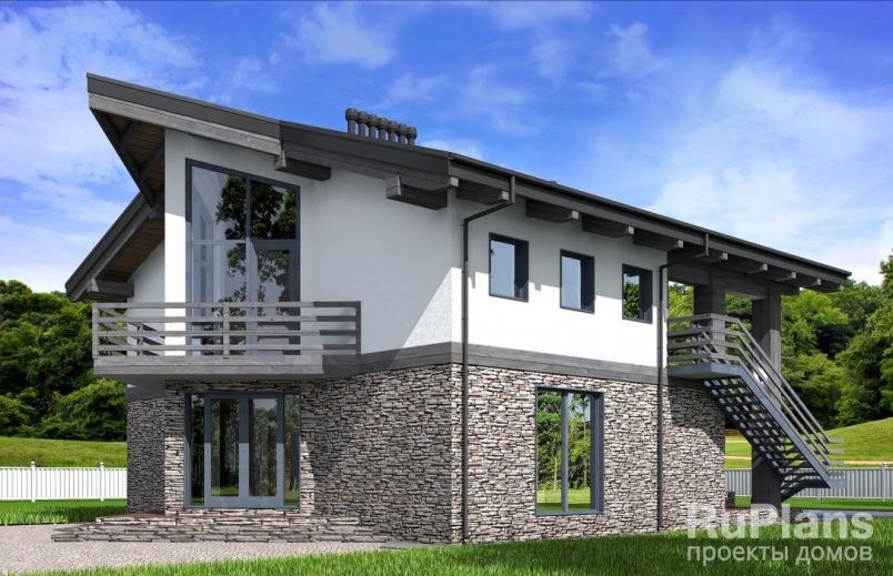 Проект блочного дома №89 на заказ