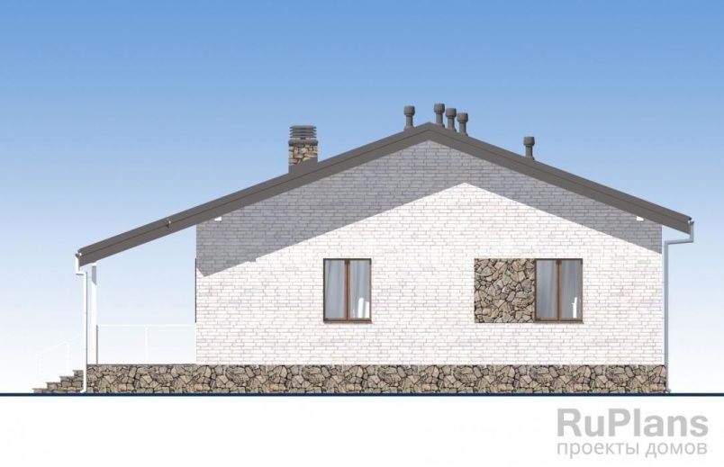 Проект блочного дома №18 на заказ