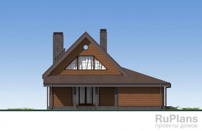 Проект блочного дома №364 на заказ