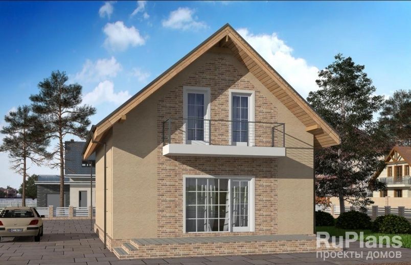 Проект блочного дома №509 на заказ