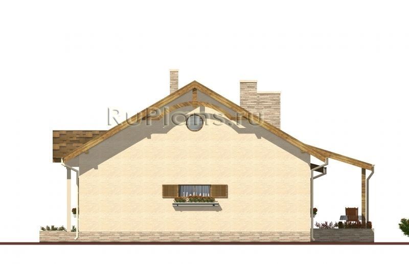 Проект блочного дома №965 на заказ