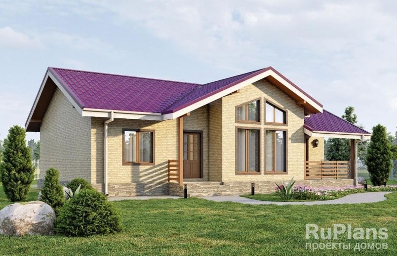 Проект блочного дома №17 на заказ